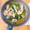 10分で作れる♪ほうれん草と豚肉の中華炒めの工程4