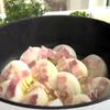 【新玉ねぎのチーズ蒸し】フライパンで簡単♪の工程1