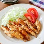 『焼肉のたれで』手羽中のマスタード照り焼き
