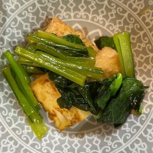 ぺんぎん？の作ってみた!投稿(厚揚げ豆腐と小松菜のうま煮【作り置き】)