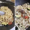 【あとひくウマさ♪】サバ缶とトマトの焼きうどんの工程7