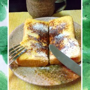 チョロリスの作ってみた!投稿(【漬け込まないフレンチトースト】すぐ食べれて中までしみしみ♪)