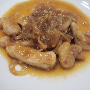 1バーバミーの作ってみた!投稿(ごはんが進む！豚ロースのオニオンソース《玉ねぎしゃきしゃき》)
