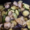 ちゃまの作ってみた!投稿(鶏肉となすのポン照り煮【#作り置き#食材2つ#調味料2つ】)