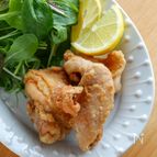 【米粉でサクッと肉汁じゅわ】塩にんにくシンプルから揚げ