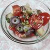 M*Pの作ってみた!投稿(タコとトマトのマリネサラダ)