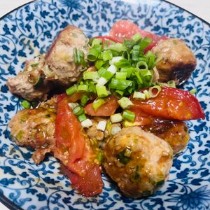 新米ちゃんの作ってみた!投稿(【ワンパン豚トマつくね】味付け簡単！ふっくらおいしい♪)