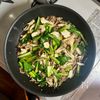 【小松菜と豚ひき肉のとろみ炒め】手頃な食材で♪の工程5