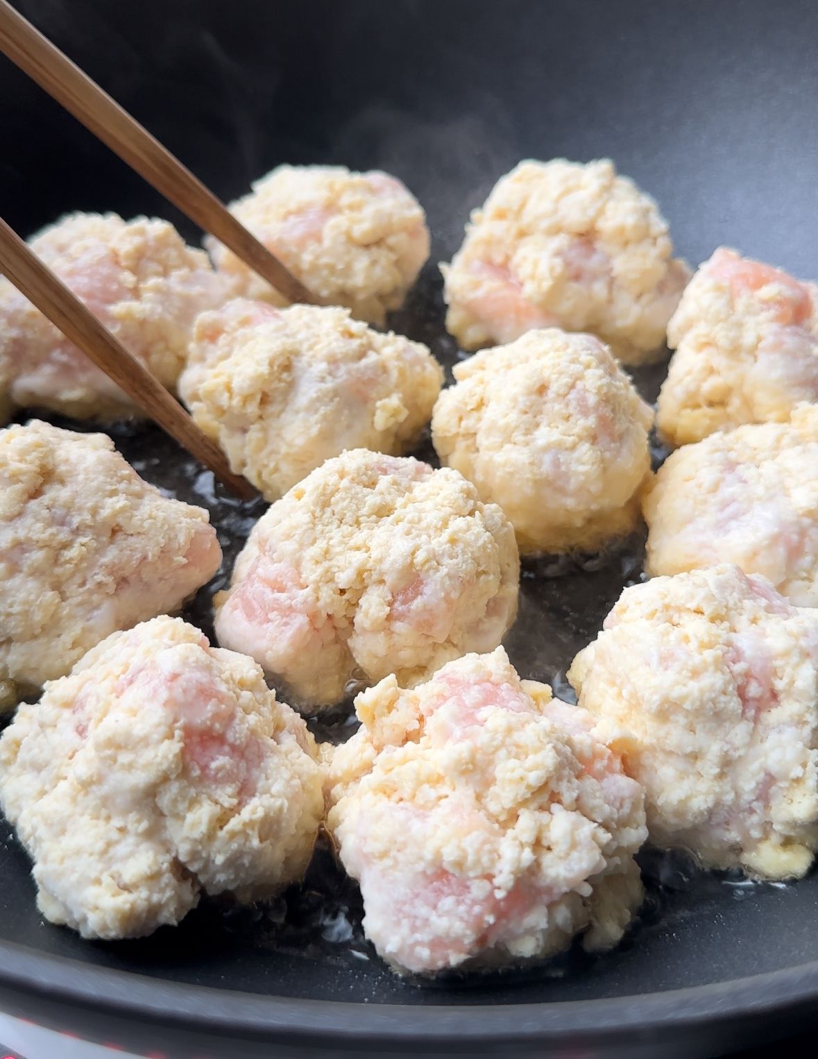 鶏むね肉と凍り豆腐で作るヤンニョムチキン】節約/カサマシ | レシピ