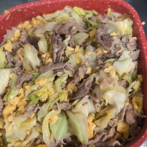 パルの作ってみた!投稿(【豚たまキャベツの旨だれ炒め】ご飯に合う!キャベツたっぷり♪)
