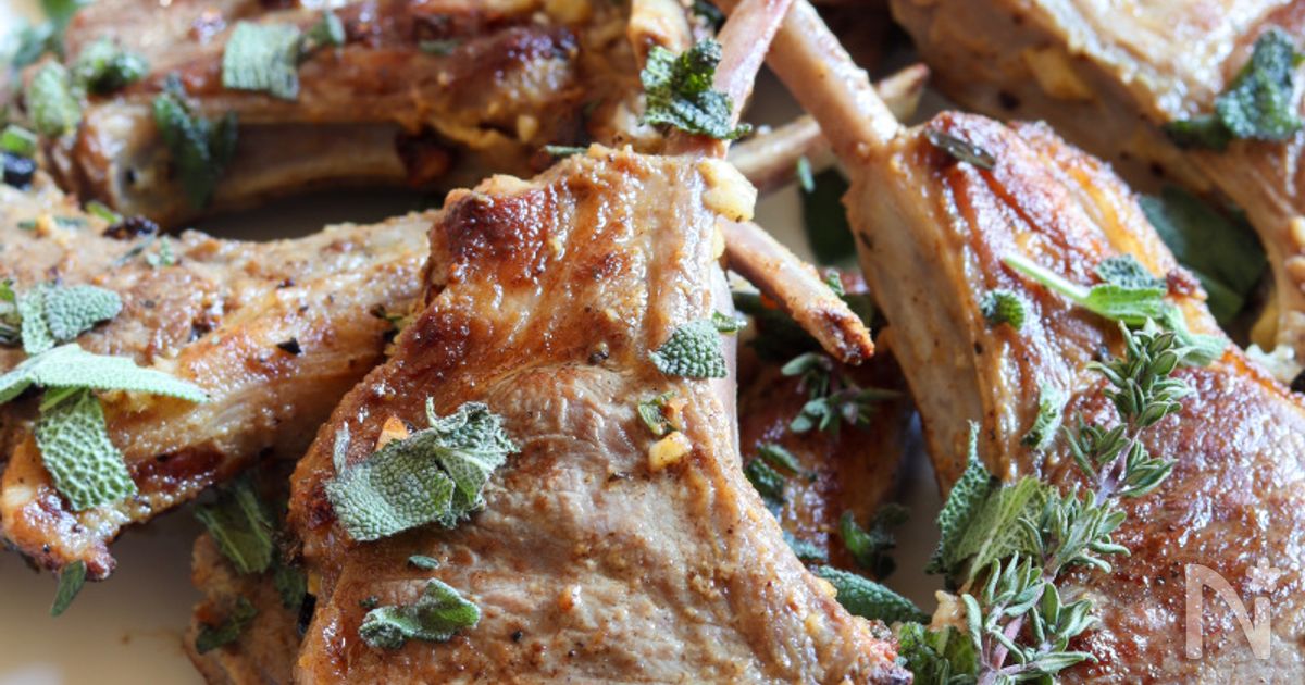 ラムチョップのグリル ミント添え レシピ