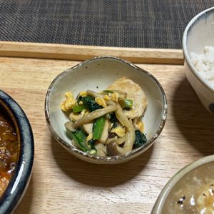ソルトの作ってみた!投稿(町中華の味♪『豚肉と小松菜のふわたま炒め』)