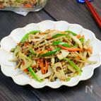 五目野菜とひき肉のこくうま味噌炒め