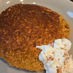 erinosukeの作ってみた!投稿(すぐできる！バナナ×きなこ×オートミールのふわもちパンケーキ)