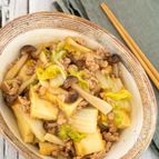 ごはんが進む！厚揚げと白菜のオイスター生姜あん