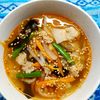 コスモスの作ってみた!投稿(野菜たっぷり《ユッケジャン風♡食べるスープ》)