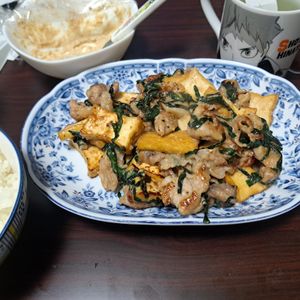さいと　ゆうせいの作ってみた!投稿(【厚揚げ豚ニラみそ炒め】10分で完成！ご飯が進む♡)
