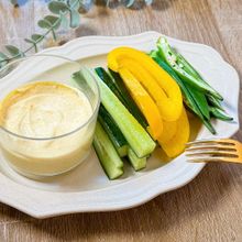 5分で作れる！【まろやかカレーのやみつき野菜ディップ】