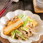 だし香る♡ごはんとの相性抜群！豚肉と白菜のとろーり和風煮