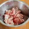 『豚バラとたけのこのオイスター炒め』簡単10分☆ご飯が進む♫の工程1