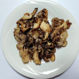 ふうかの作ってみた!投稿(おつまみにも✨『カリッとサクッと舞茸』)