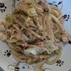 花月雨音🪷の作ってみた!投稿(［焼きうどん］レンジ一発！ほったらかし！お手軽なのに驚く旨さ)