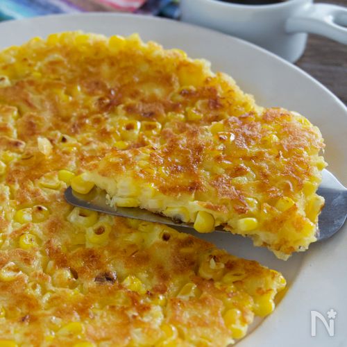 【とうもろこしとじゃがいものガレット】子ども喜ぶ夏おかず