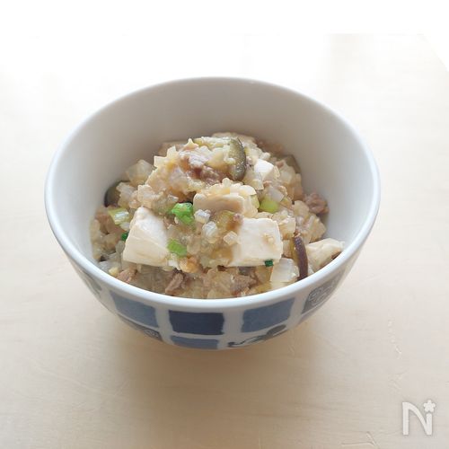 腸活☆麻婆豆腐丼☆野菜のうま味でコク旨！