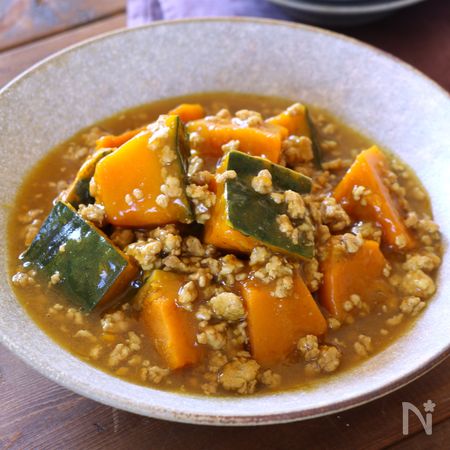 かぼちゃのカレーそぼろあん By 神田えり子 レシピサイト Nadia ナディア プロの料理家のおいしいレシピ