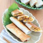 【春巻き】味見が止まらない！じゃがバターコーンの春巻き