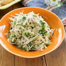 【レンチンで一発!】豆苗えのもやし のツナマヨサラダ