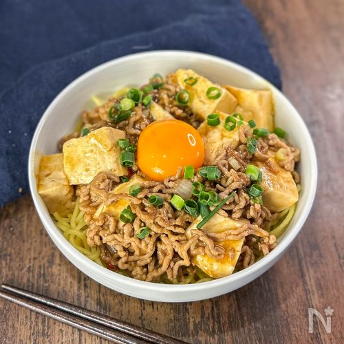 【麻婆焼きそば】絶品がっつり焼きそば