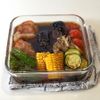 夏こそ食べたい♪【夏野菜と鶏肉の焼き煮浸し】の工程4
