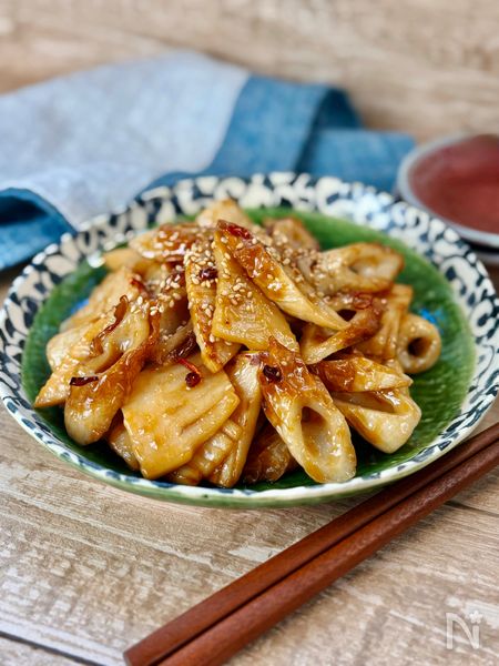 ご飯が進む♪旬を味わう【たけのことちくわ甘旨炒め】
