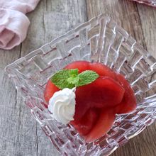 ほんのり甘くて美味しい!シナモン香る♡りんごの赤ワイン煮
