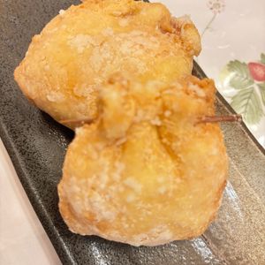 あややの作ってみた!投稿(さくさく！おいし〜♡ハムとチーズの巾着ポテト揚げ)