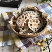 【れんこんレシピ】材料1つ!ノンオイルれんこんチップス