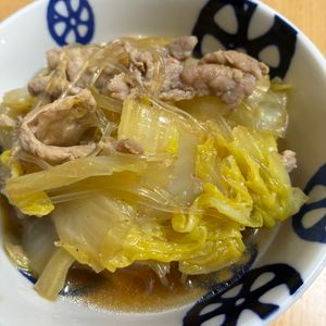 tomo🤗の作ってみた!投稿(甘辛味が人気♪豚バラと白菜の旨煮)
