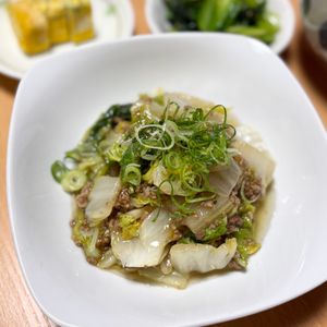 ゆーの作ってみた!投稿(白菜1/4株消費！レンジで簡単♪【白菜と春雨のうま煮】)