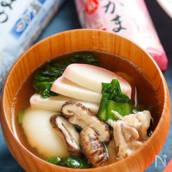 我が家のお雑煮〜福岡博多編〜【#簡単 #時短 #お正月】