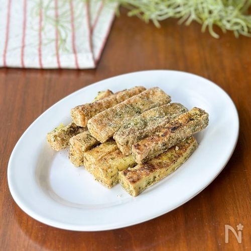 子どもがパクパク食べる「のり塩厚揚げ」