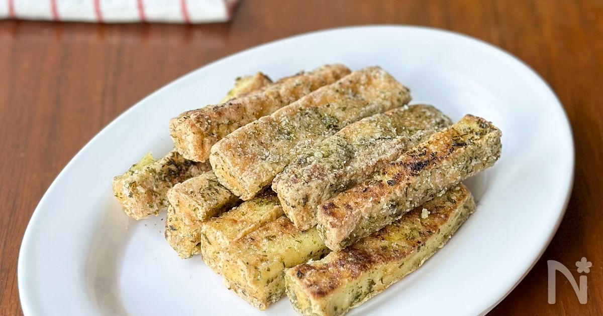 子どもがパクパク食べる「のり塩厚揚げ」