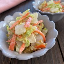 白菜のおかかマヨサラダ