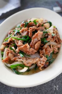 タレが絶妙♡『豚ニラのオイポン炒め』ご飯おかわりの一品!