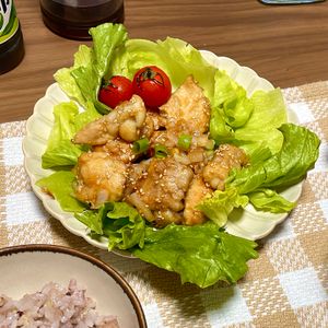 ロミミの作ってみた!投稿(【鶏むね肉の香味ダレ絡め】節約レシピでごはんおかわり‼︎)