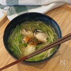 ほっこりおいしい！牡蠣にゅうめん