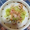 RON♪RONの作ってみた!投稿(【キャベツとちくわのおかか和え】さっぱり系♪節約50円副菜♡)