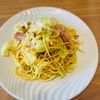 ぼーの作ってみた!投稿(キャベツとベーコンの和風パスタ)