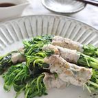 豆苗の肉巻き