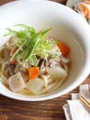 寒~い日にはこれ！あったかけんちんうどん。